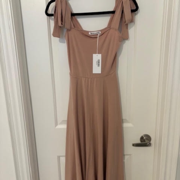 NWT Reformation Edita Knit Dress Size XS - Picture 3 of 5
